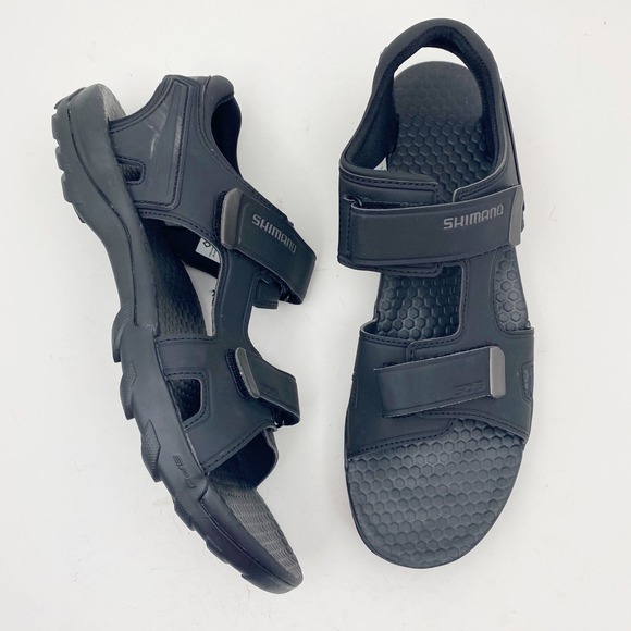 Shimano Other - Shimano Black SD5 Touring Sandal SPD Cycling Sandals Mens 10 Clipless